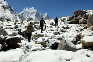 Reports of trekkers died due to cold