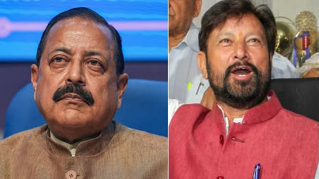 Eyeing Hattrick, BJP's Jitendra Singh Faces Congress' Lal Singh