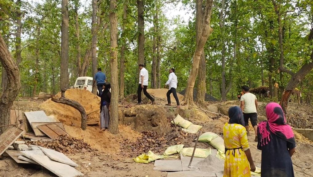 Villagers allege corruption in anicut