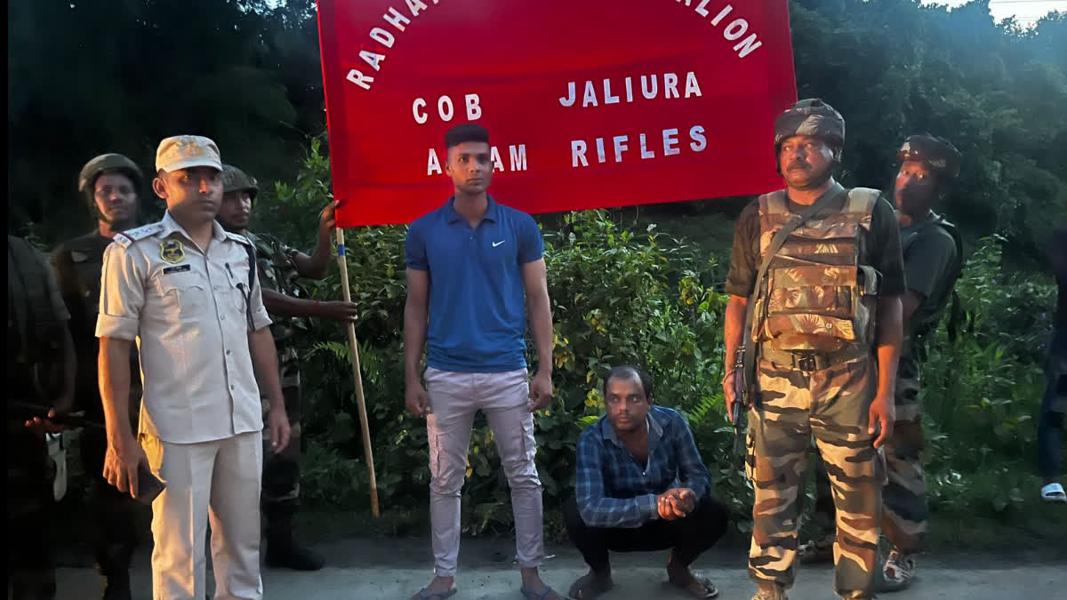 Anti drugs mission of Assam Rifles