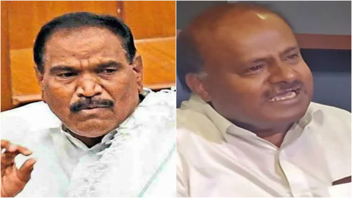 MLA Shivalingegowda, former CM HD Kumaraswamy