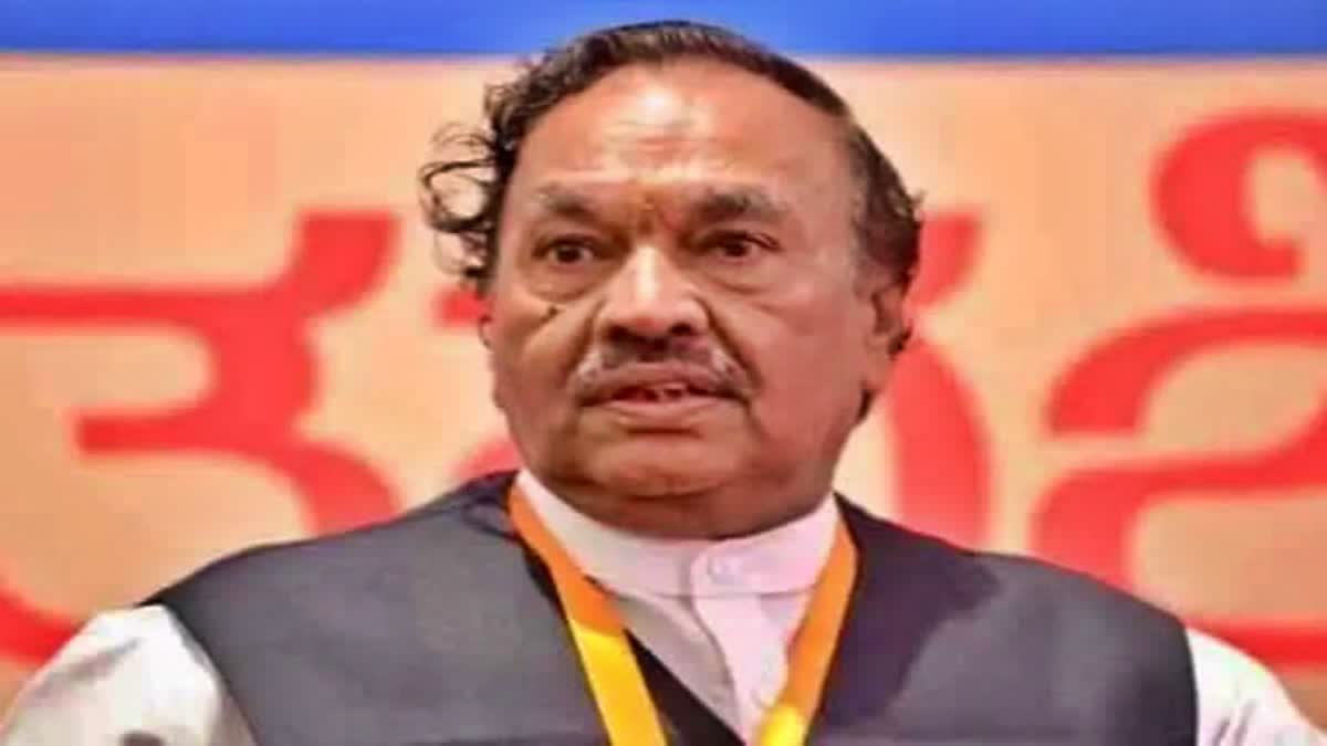 Former DCM KS Eshwarappa