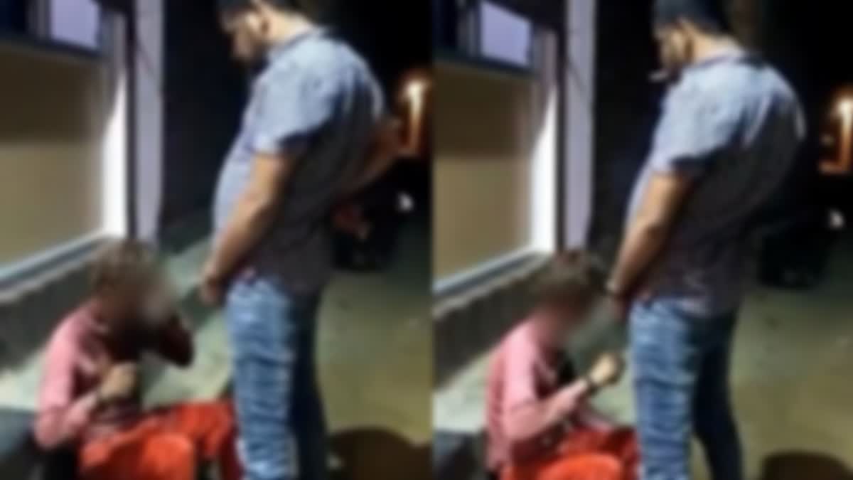 Shocking video shows man urinating on tribal mans face in Madhya Pradesh