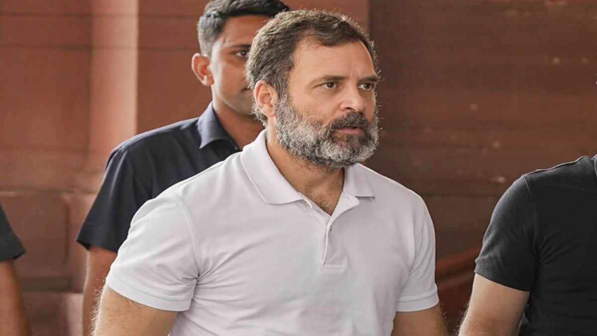 Rahul  Modi surname case  രാഹുല്‍ ഗാന്ധിക്ക് ആശ്വാസം  ശിക്ഷ നടപടികള്‍ വിലക്കി  നേരിട്ട് ഹാജരാകേണ്ടതില്ലെന്ന്  ജാര്‍ഖണ്ഡ് ഹൈക്കോടതി  രാഹുല്‍ ഗാന്ധി  ജാര്‍ഖണ്ഡ് ഹൈക്കോടതി  മോദി കുടുംബ പേര് പരാമര്‍ശം  Bihar news updates  latest news in Bihar  news live today