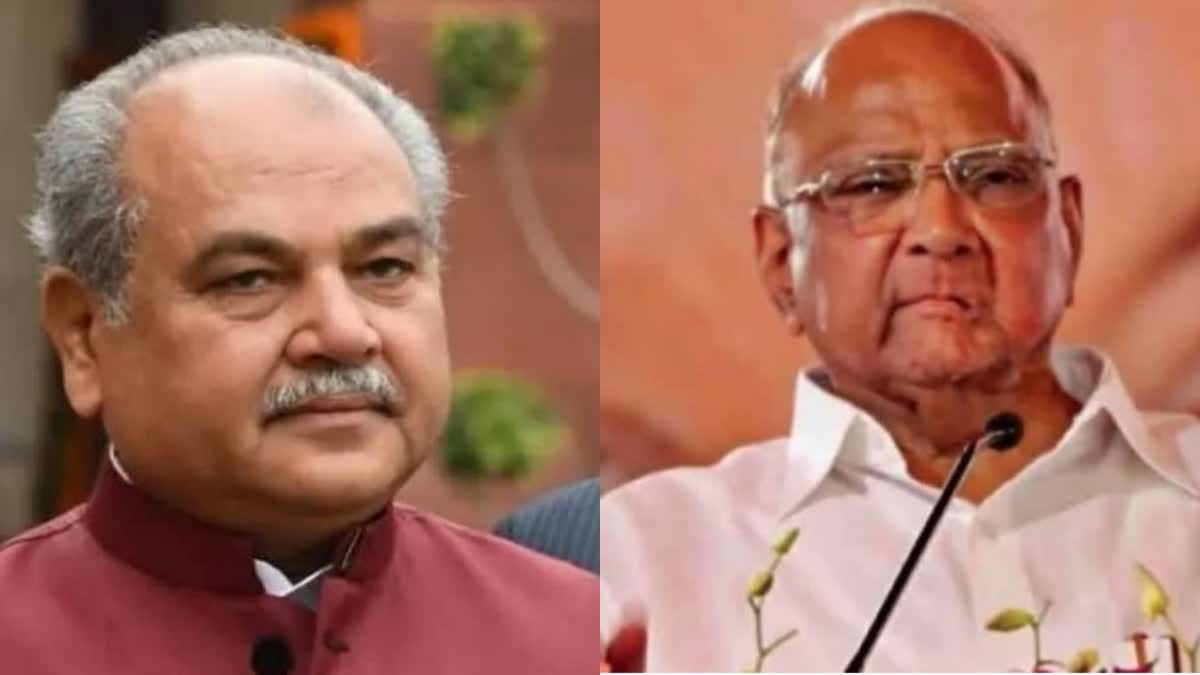 Narendra Singh Tomar and Sharad Pawar