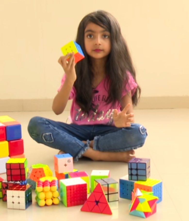 Rubiks Cube Girl Video