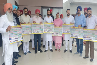 National record chart released by Sports Minister Meet Hayer in Barnala