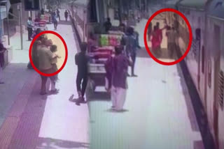 Fatal fall of a father and daughter while boarding a moving train was captured on CCTV camera. The tragedy took place at Abu Road Railway Station in the Sirohi district of Rajasthan on Sunday. The video of the horrific accident has been doing rounds on social media since Monday.