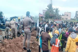 PRIVATE COLLEGES PERIMETER WALL COLLAPSED