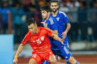 Goalkeeper Gurpreet Singh Sandhu made the difference once again as he saved a crucial penalty kick in the summit clash to help India beat Kuwait 5-4 in the shootout and clinch SAFF Championships title for the ninth time here on Tuesday. After five rounds of penalty kicks, the scoreline remained 4-4 and sudden death rule was applied.