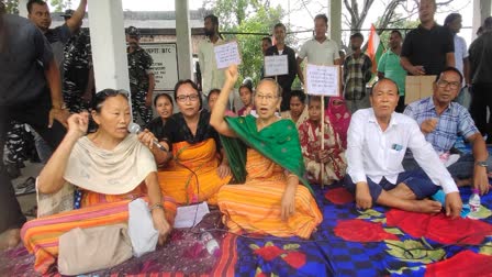 BPF Protest for demanding Udalguri constituency