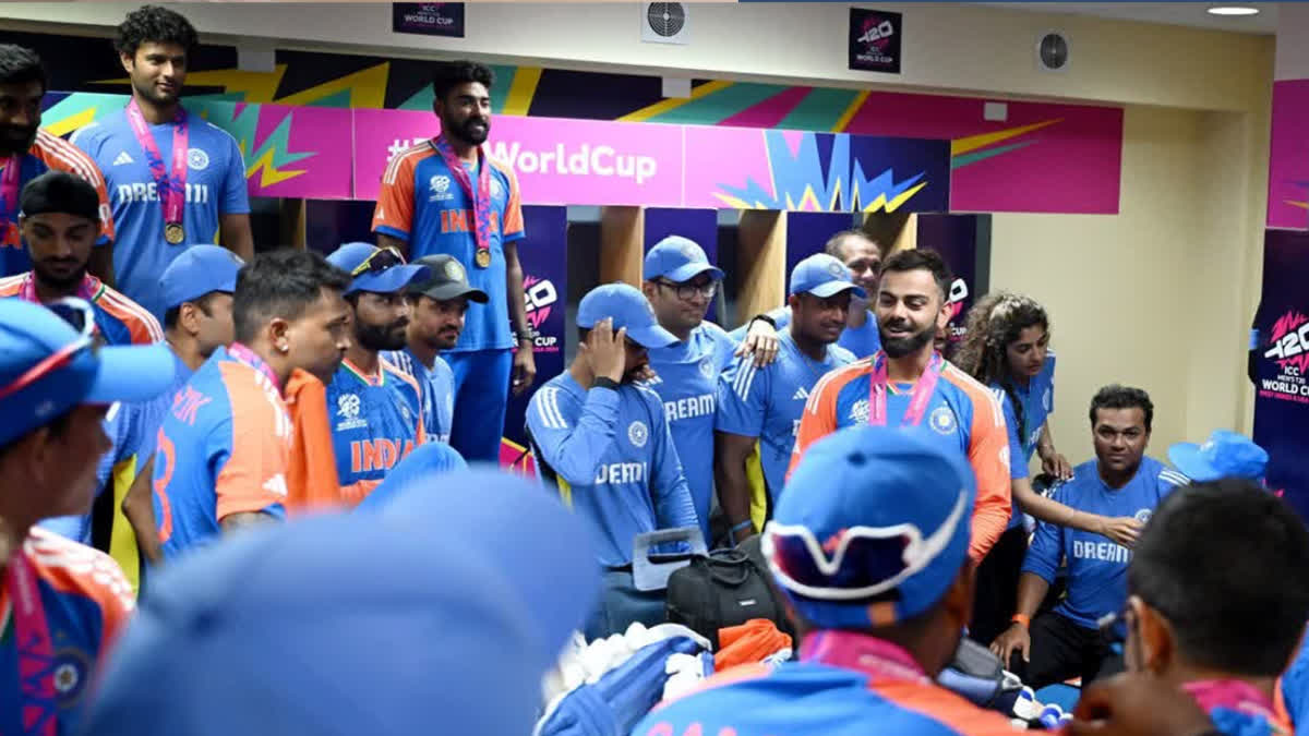 Champion Team India Arrives