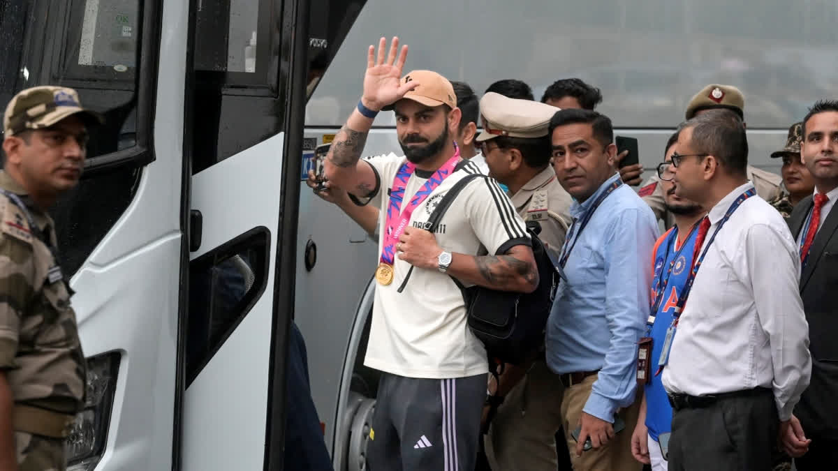 T20 World Cup Champions Team India Return home Live: Team India Along With Roger Binny, Jay Shah To Leave Hotel Shortly