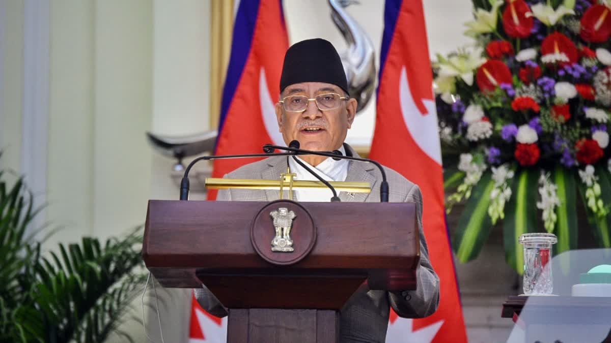 Nepalese Prime Minister Pushpa Kamal Dahal