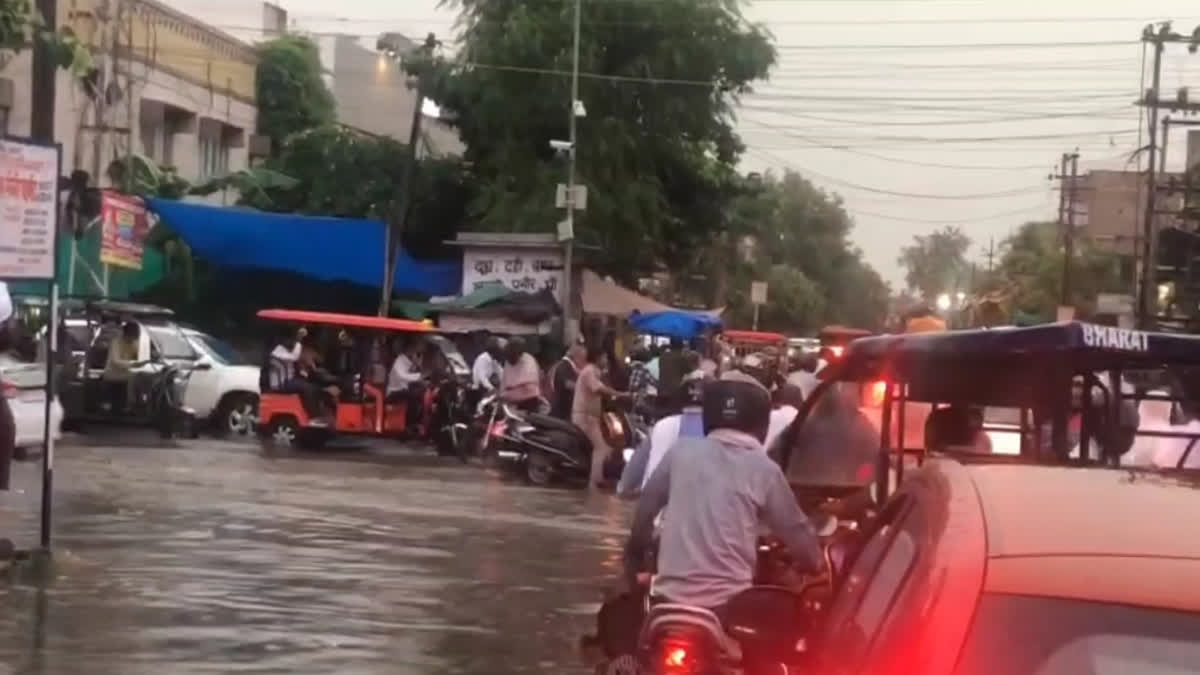 monsoon rain in alwar