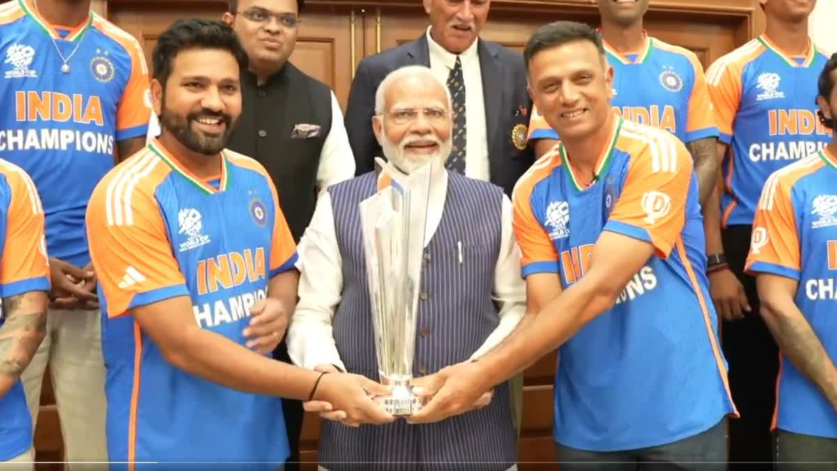 Indian Cricket team welcome