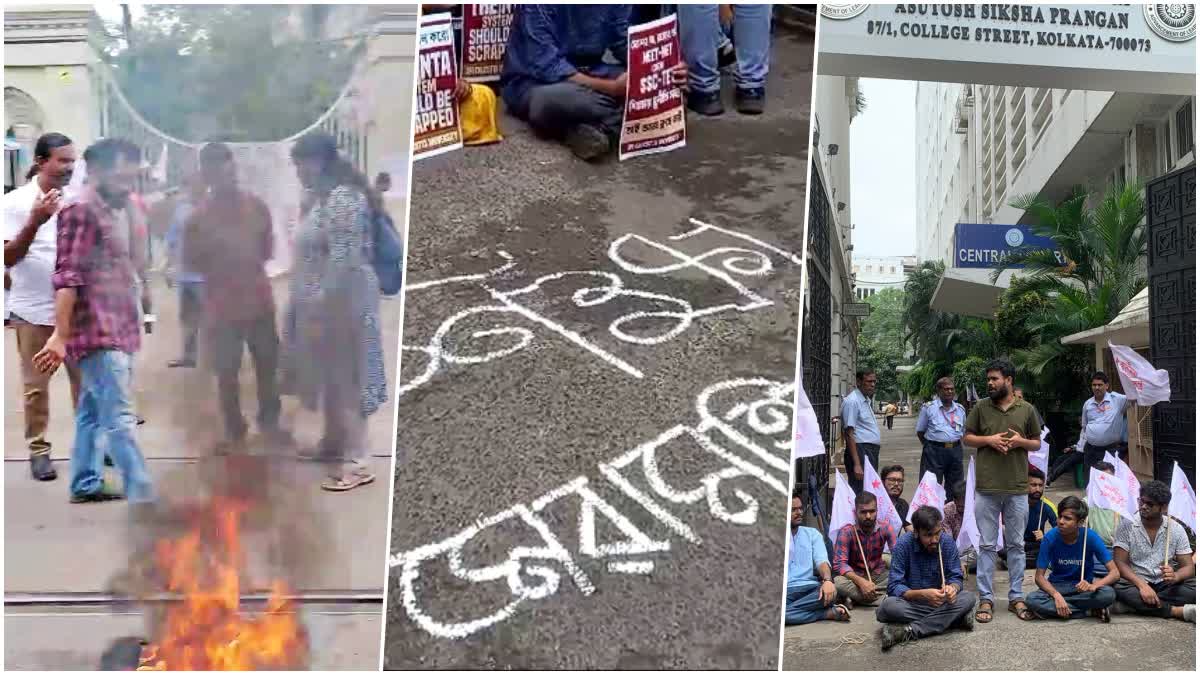 SFI Student's Strike in Kolkata