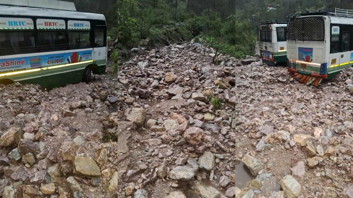 Flash flood in Talehan of Karsog