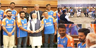 Team India Meets PM Modi