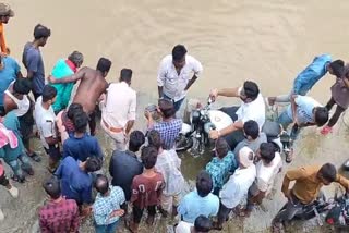 HAND FOUND IN POLYTHENE IN RIVER