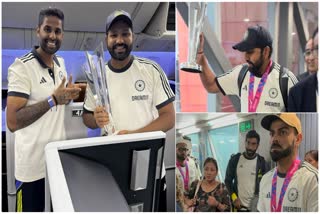 Team India Return From Barbados with T20 World Cup 2024 Trophy