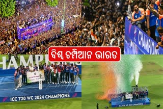 T20 World Cup Win Celebrations