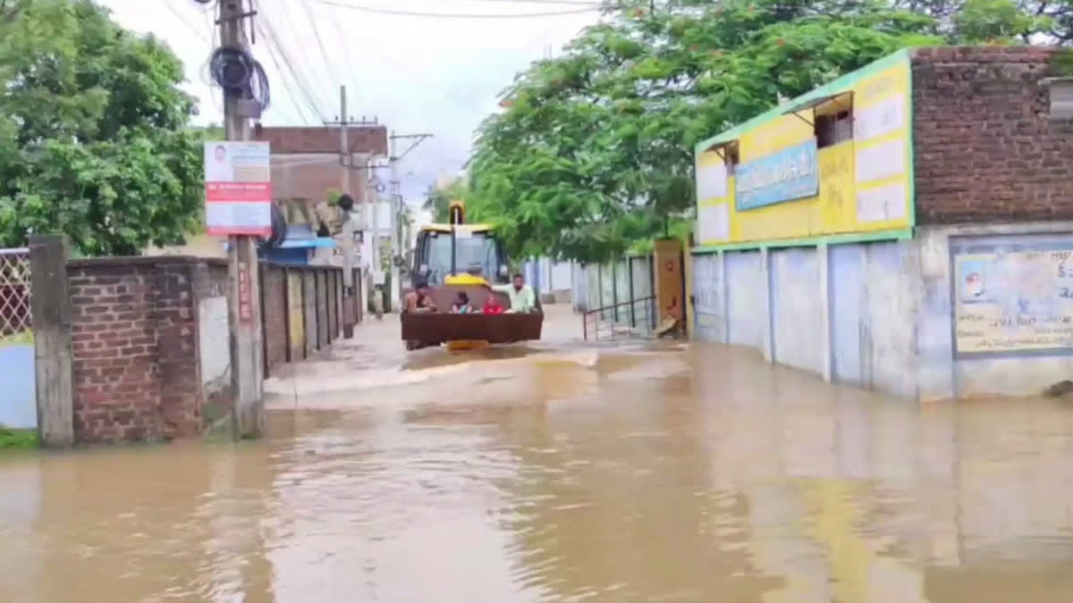 Flood problems in Korutla
