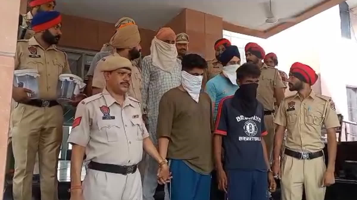 Babbar Khalsa terrorists including 5 accused arrested with weapons