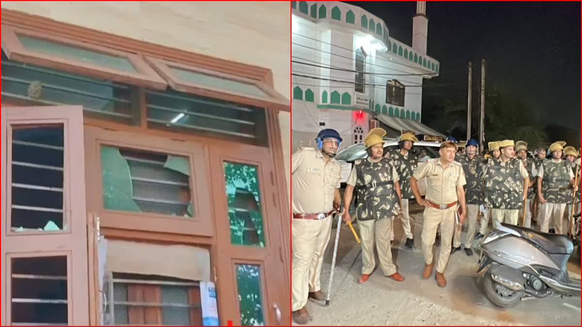 attack on masjid in faridabad
