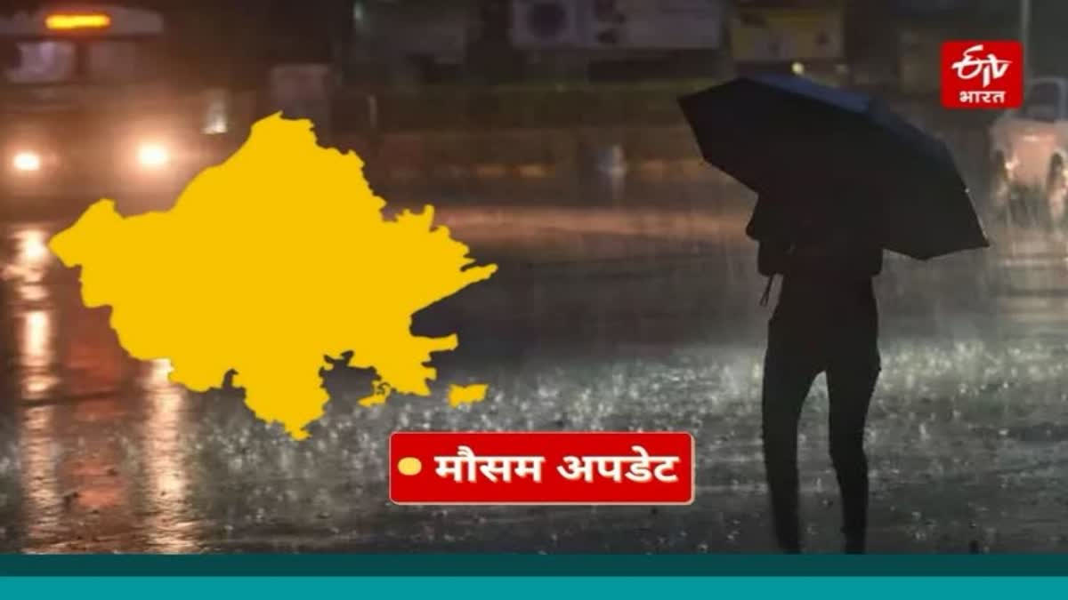 Yellow alert for 9 districts and Orange alert for 2 districts of Rajasthan