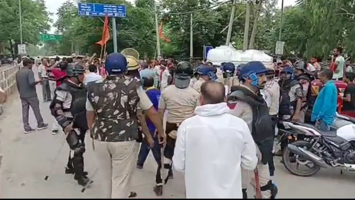 Hindu organizations March in Pataudi