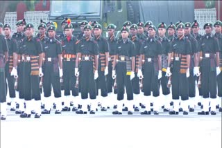 Agniveers participate in the passing out parade