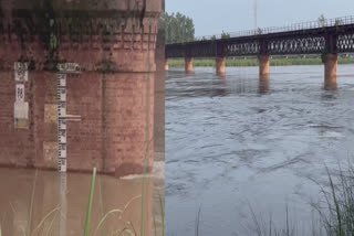The water level in Beas river has reached yellow alert