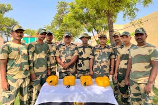 bsf recovers 10kg heroin