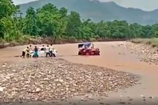 Flood on the highway