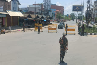 A mob went on a rampage and ransacked at least two security posts in Manipur's Bishnupur district on Thursday. The unruly crowd looted arms and ammunition, including automatic guns. A police officer was killed in Imphal after being hit by a sniper in his head.