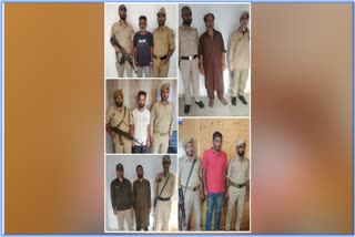 Etv Bharatbaramulla-police-shifted-five-drug-peddlers-to-court-balwal-jail