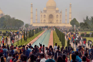 A glaring security lapse was detected when a 36-member high-level delegation from El Salvador visited the Taj Mahal in Agra for sightseeing. Making a dent in the security cordon of the VVIPs, an unauthorised guide gatecrashed into the visiting overseas delegation and undertook the guided tour of the Taj Mahal.