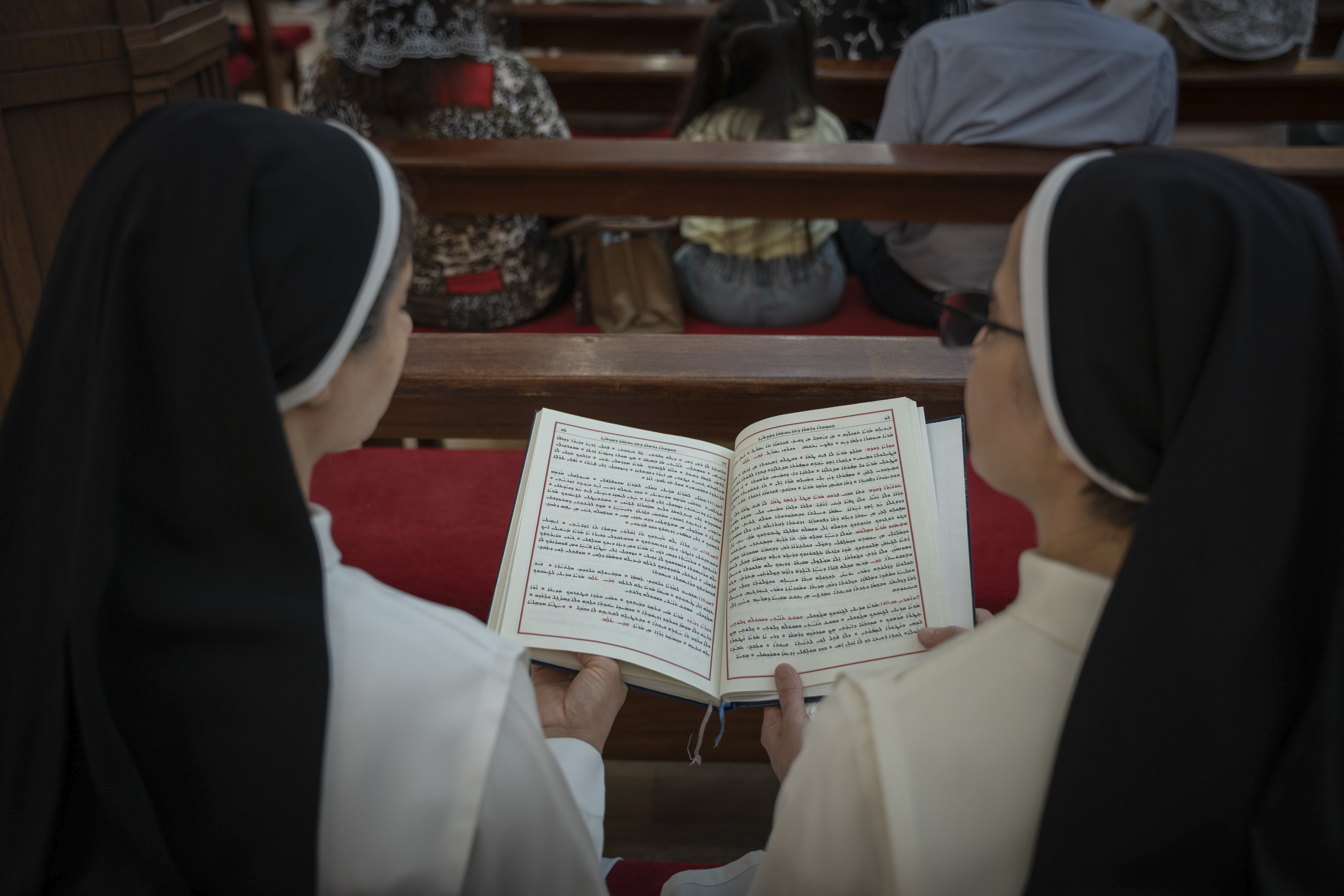 Iraqi Christians have struggled since the Nineveh plains, their historic homeland of rolling hills dotted with wheat and barley fields, were wrested back from Islamic State extremists six years ago. Although the threat from IS has receded, some towns are still mostly rubble. There are few inhabited homes or basic services, including water. Many Christians have given up and left for Europe, Australia or the United States. Others are trying to follow.Today, the number of Christians in Iraq is 150,000, compared to 1.5 million in 2003.