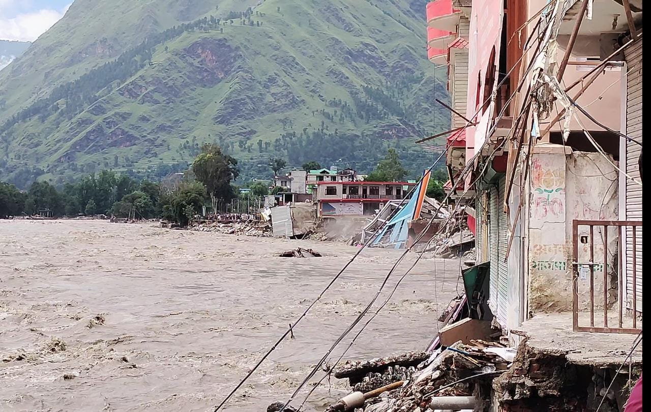 Disaster After Kullu Flood.