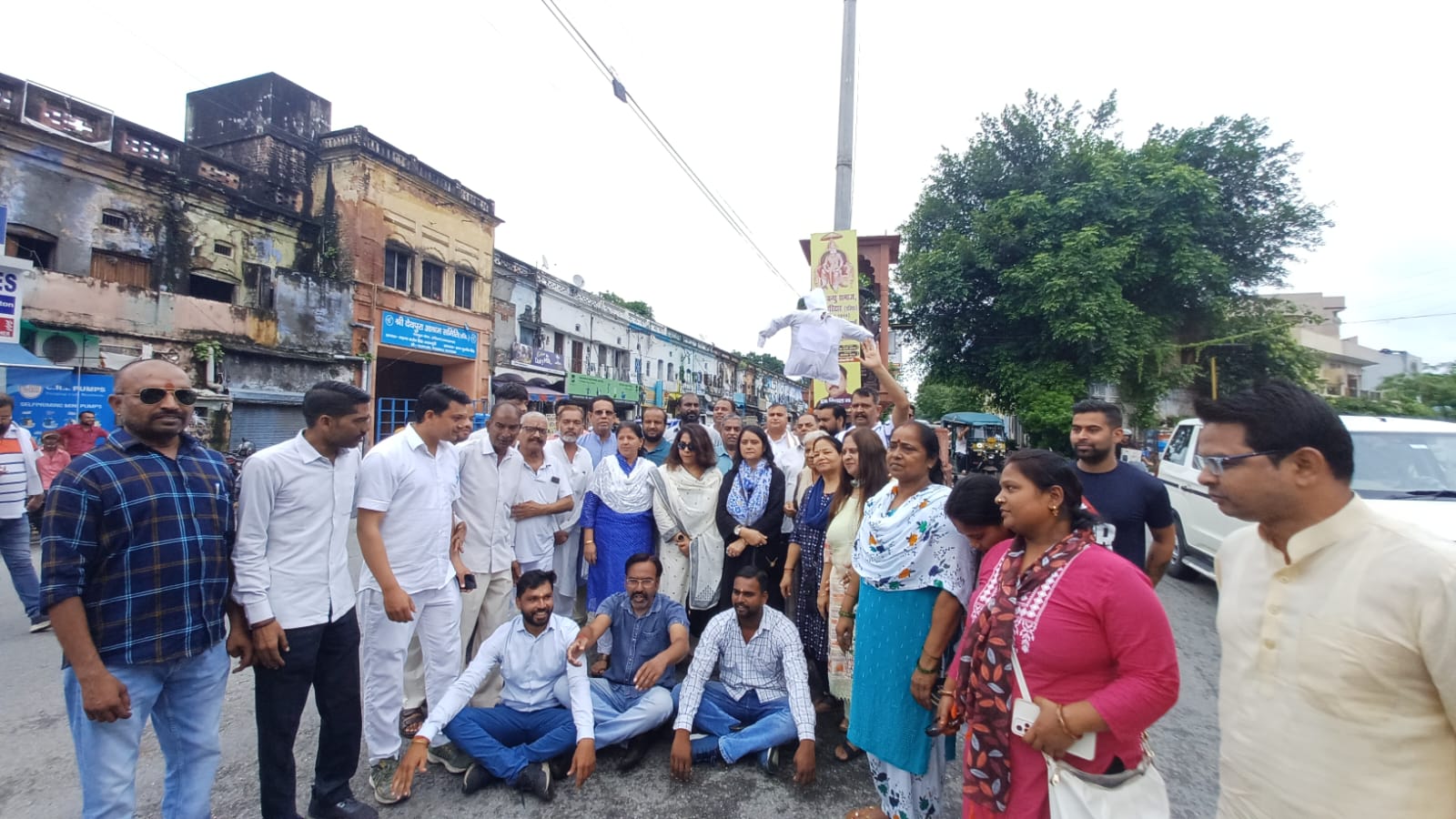 Congress strike in Haridwar