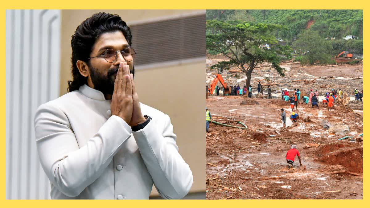 Allu Arjun-Wayanad landslide