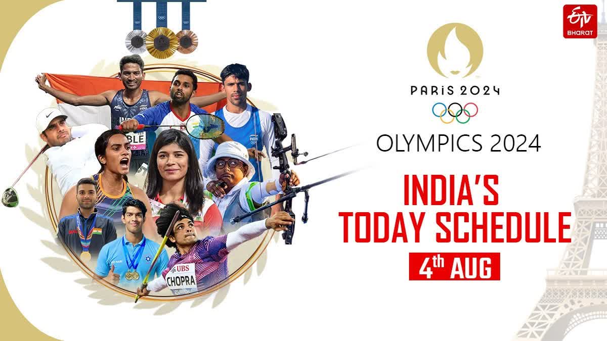 PARIS 2024 OLYMPICS  OLYMPICS DAY 9 SCHEDULE  INDIAN HOCKEY TEAM  ലക്ഷ്യ സെന്‍