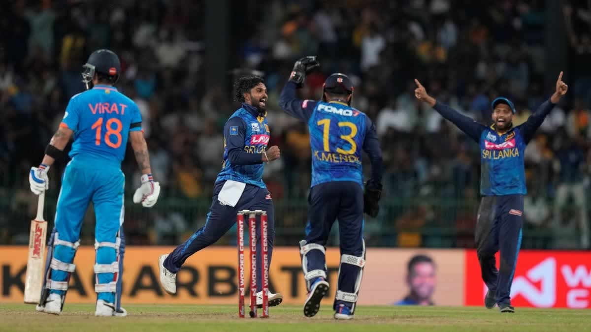 INDIA SRI LANKA 2ND ODI  WANINDU HASARANGA  ഇന്ത്യ ശ്രീലങ്ക ഏകദിന പരമ്പര  കെ എല്‍ രാഹുല്‍