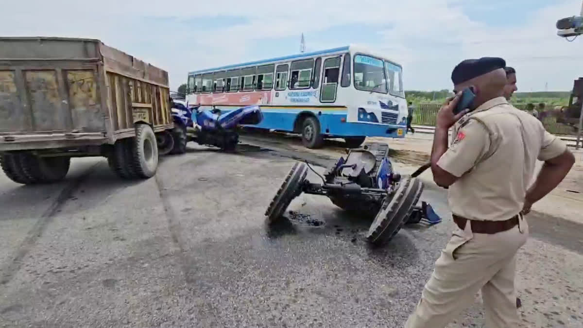 Road accident in Nuh