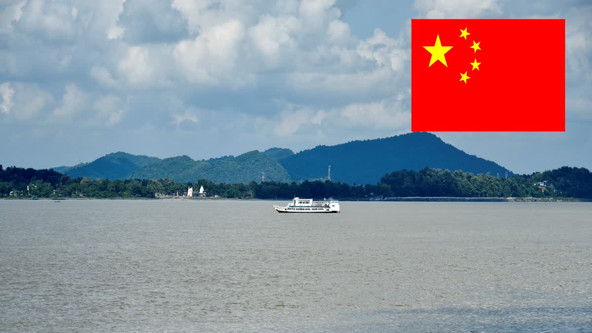 China Dam On Brahmaputra River