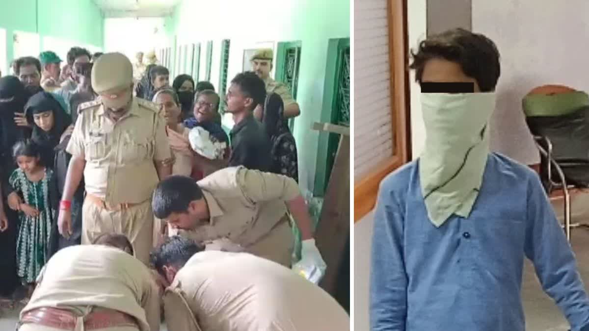 12 year boy arrested in 2nd class student murder in balrampur madrasa hostel uttar pradesh Crime News