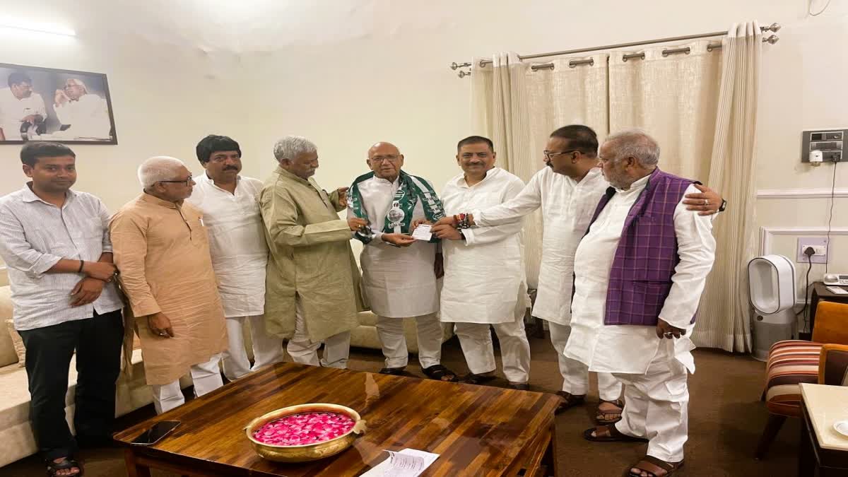 Jharkhand independent MLA Saryu Rai joins JDU