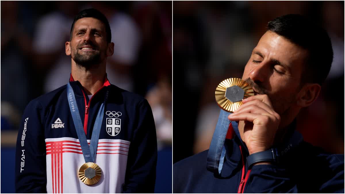 Novak Djokovic Paris Olympics 2024