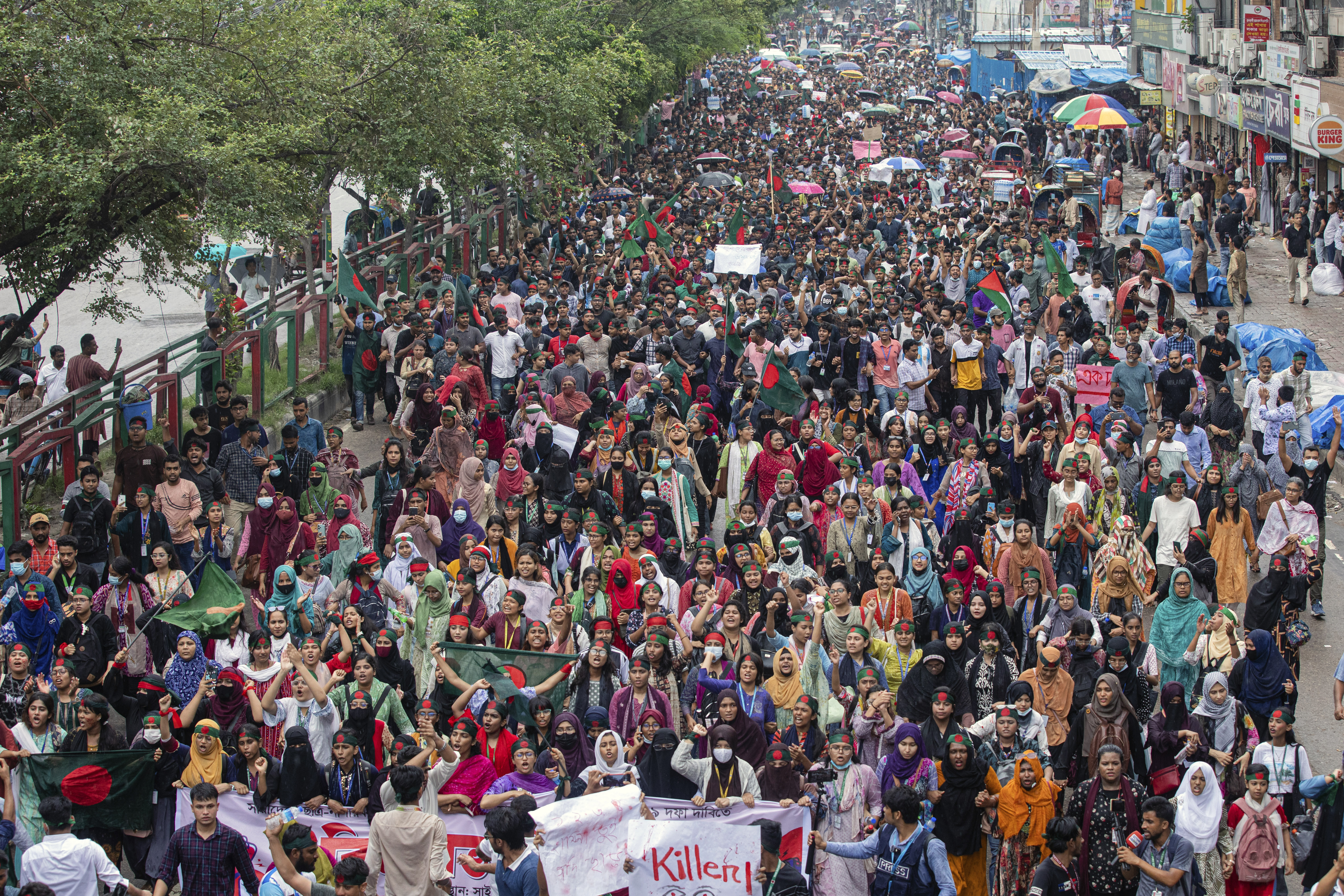 Bangladesh protest